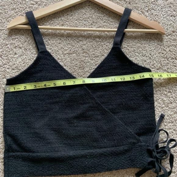 Madewell Finale Balletcore Tie Wrap Top - Picture 6 of 10